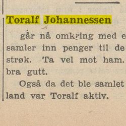 klipp fra Stavangeren