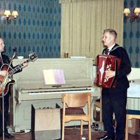 Simon og Pøyken Bildet er fra Odd Fellow ca 1970 foto tilhører Svein Paul Gilje
