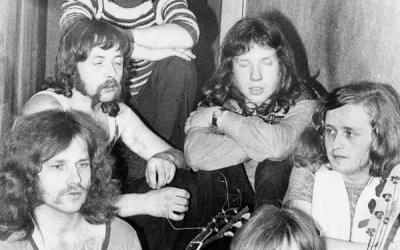 Bandet i 1972: Borsheim, Hansen, Tor Alm, Fyllingen, Henriksen, Kønigsberg