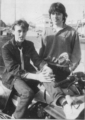 To av medlemmene i Miliver Band foto: Rogalands Avis/Alfred Aase