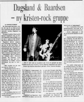 klipp fra Stavanger Aftenblad