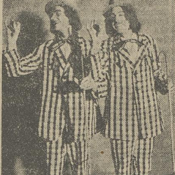 Gunnar Eide og Sverre Hagerup Nilsen i Ole Dole Doff foto:1ste Mai