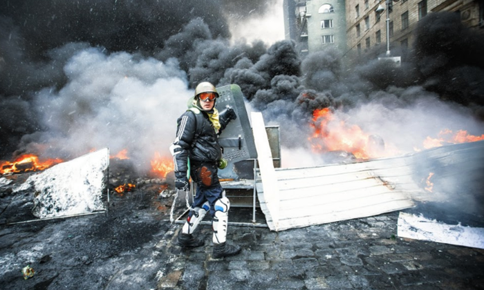 Dmytro-Larin, The Revolution of Dignity, utstilling Sølvberget galleri 2017