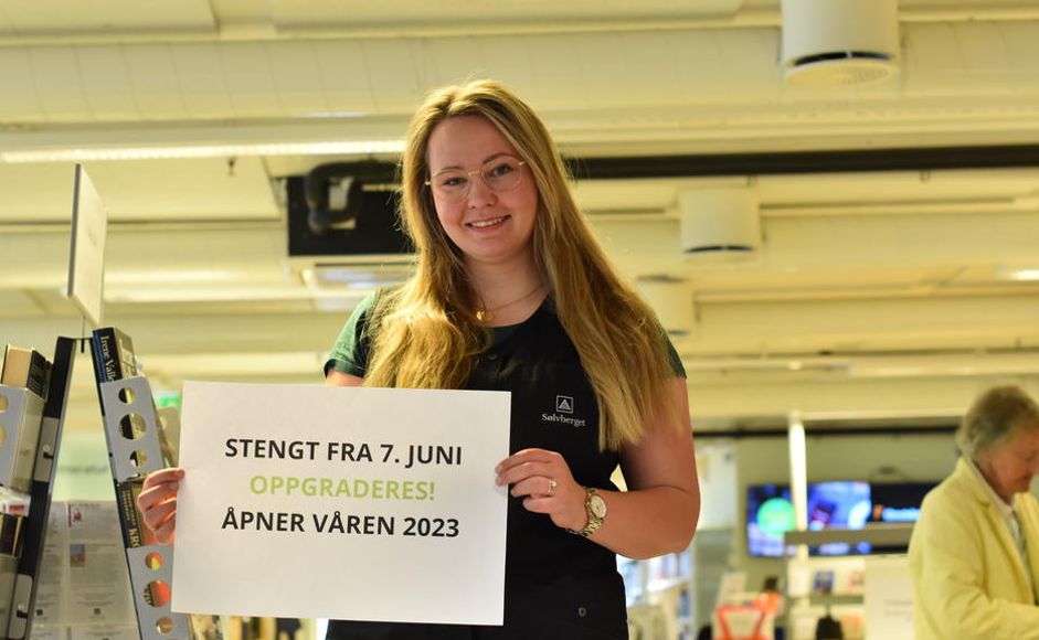 Rebekka Hennum på Madla bibliotek