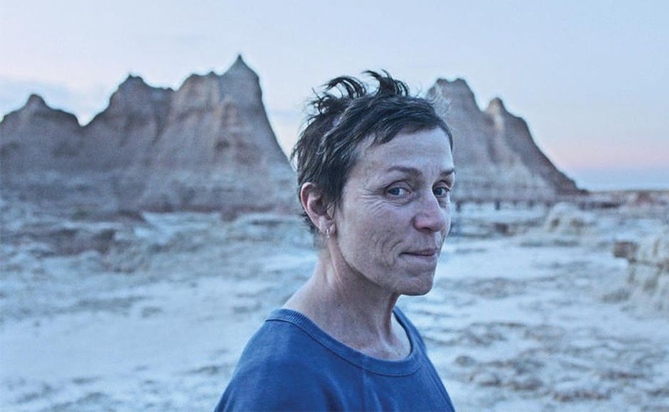 Frances McDormand i Nomadland