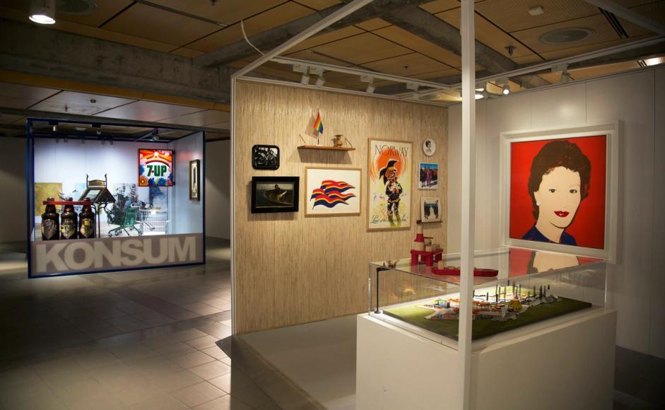 Fra utstillingen, Visuelle nabolag, i Søllvberget galleri