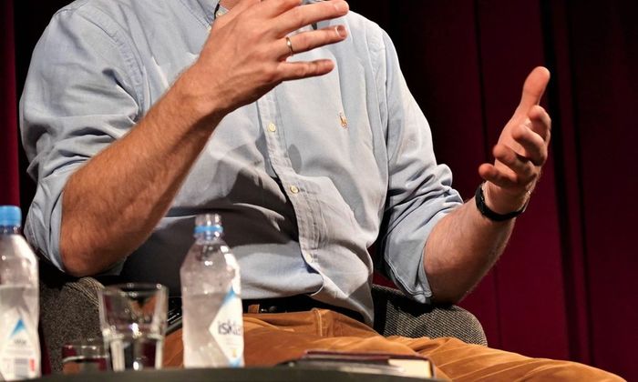 Lars Mytting i kinosal 1 under Kapittel 23