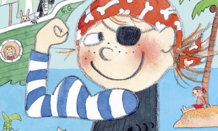 Bokcover fra Vilma Sjørøverdilla av Abby Hanlon.