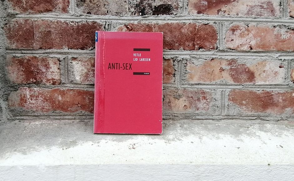 Anti-sex av Vetle Lid Larssen stående ved murvegg