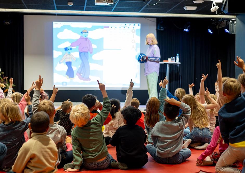 Barn på Kapittelfestivalen 2024. Foto: Bea Bud.