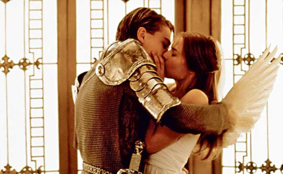 Leonardo di Caprio og Claire Danes i filmen Romeo & Julie