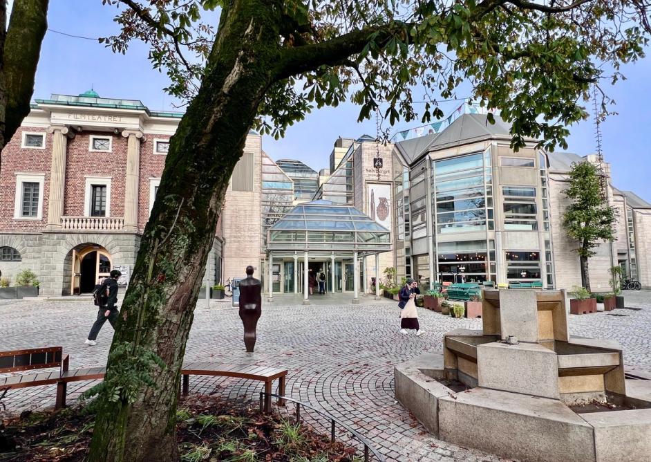 Sølvberget sett fra Arneageren