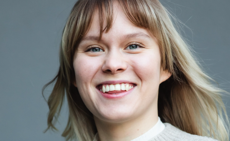 Portrett av skuespiller Alexandra Bråss.