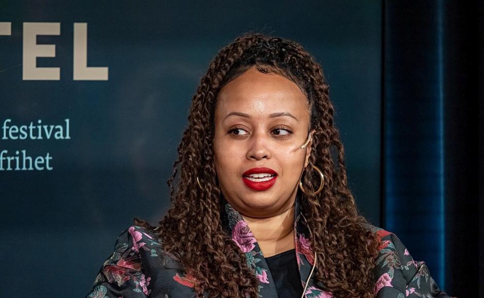 Warsan Shire på Kapittel22 (foto: Asgeir Ravndal)