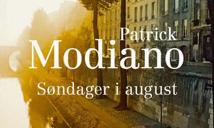 Omslaget til bøker av Patrick Modiano