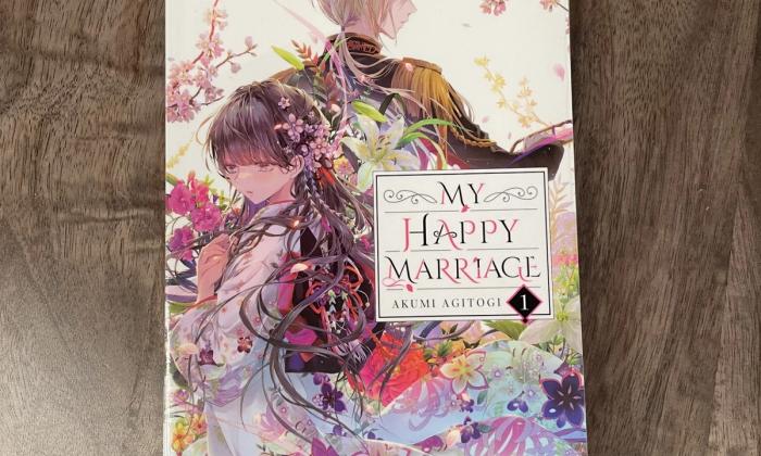 Forsiden til My happy marriage av Akumi Agitogi