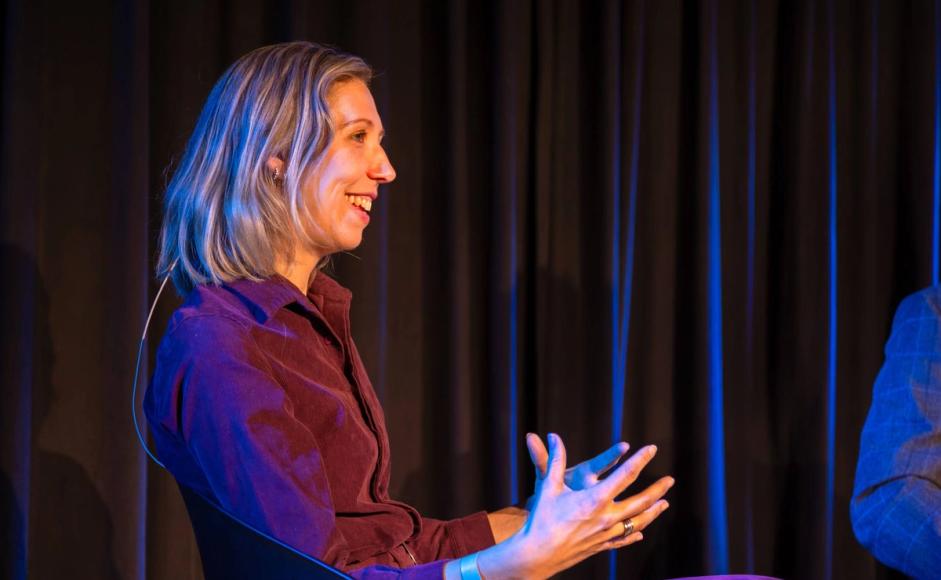 Helene Flood på Kapittel23 foto Beata Budzkowska