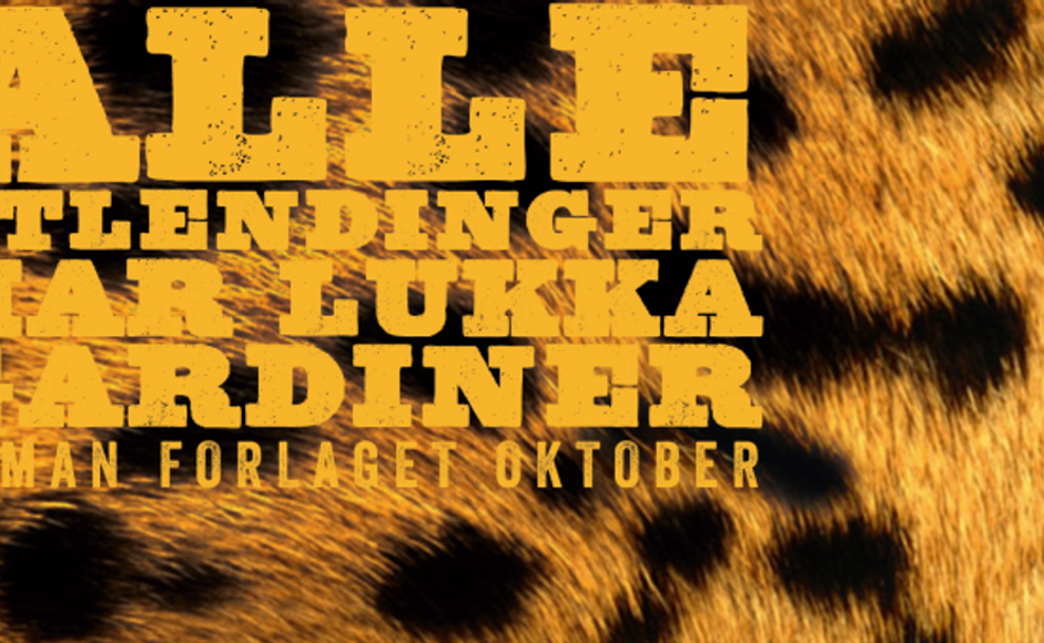 Fra forsiden til Alle utlendinger har lukka gardiner av Maria Navarro Skaranger