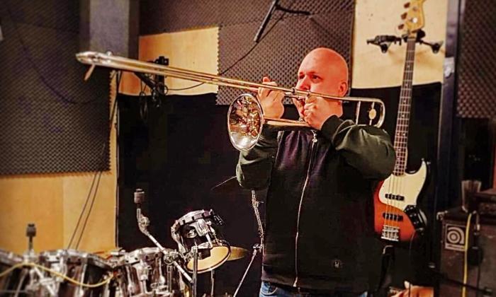 Vidar Osmundsen on the beach