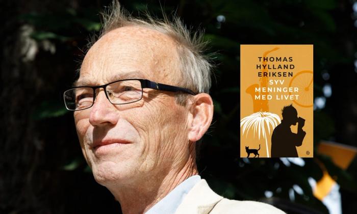 Tomas Hylland Eriksen er aktuell med boka "Syv meninger med livet".