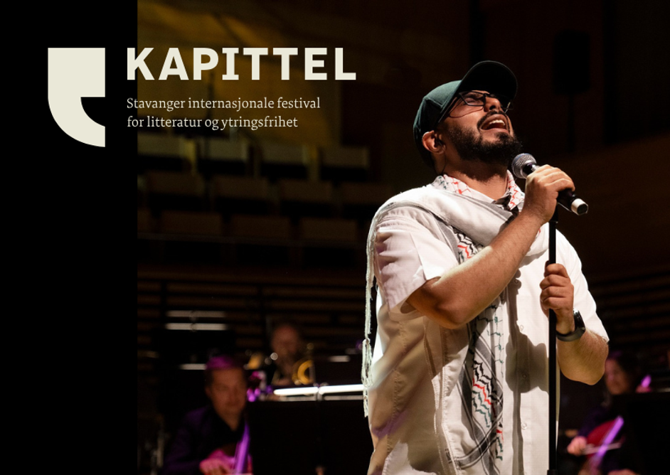 Mohammed Elsusi i Stavanger konserthus under forestillingen Songs of Excistence foto  Marie von Krogh