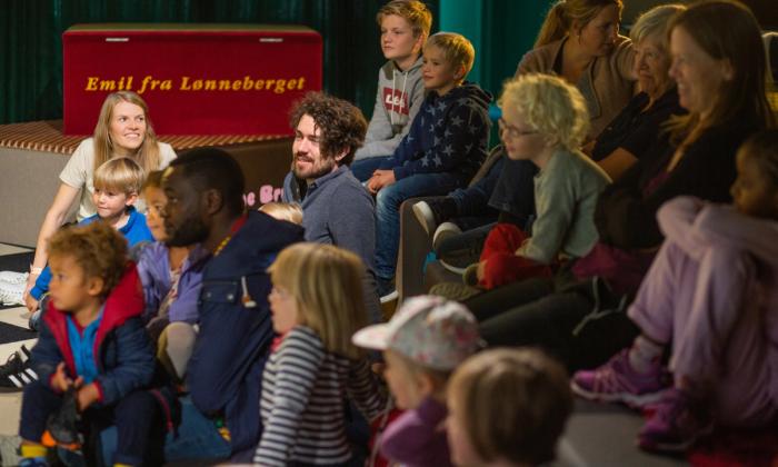 Barn på Kapittel 2019. Foto Andrea Rocha