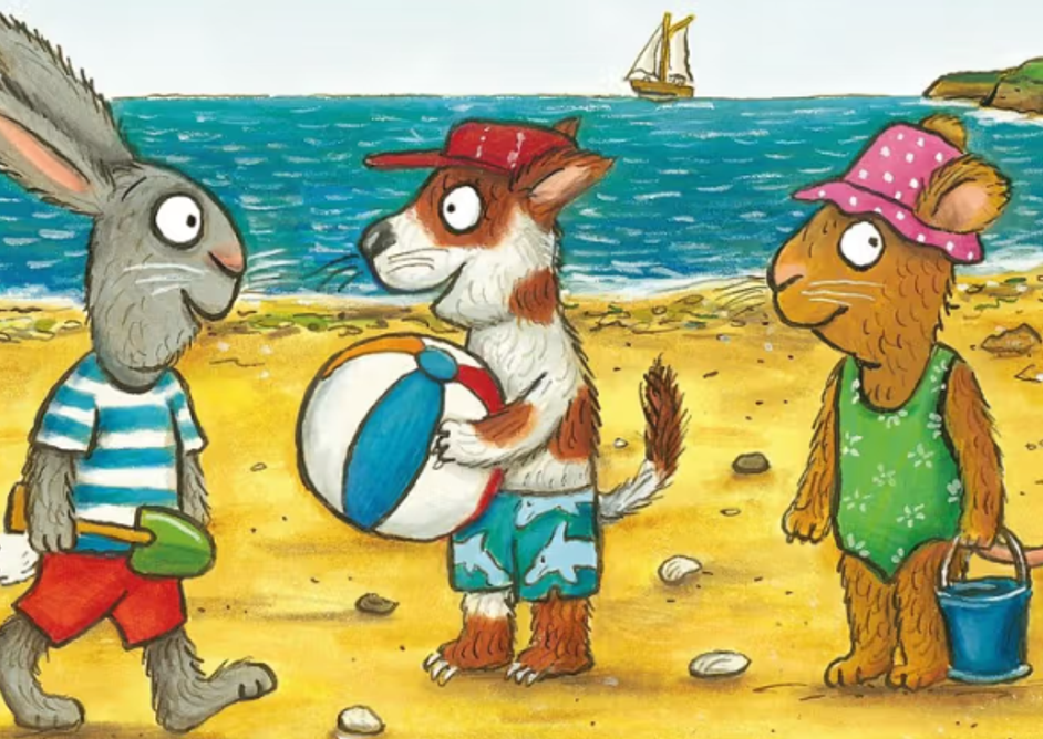 Foto av bokcover fra en bok for de aller minste.