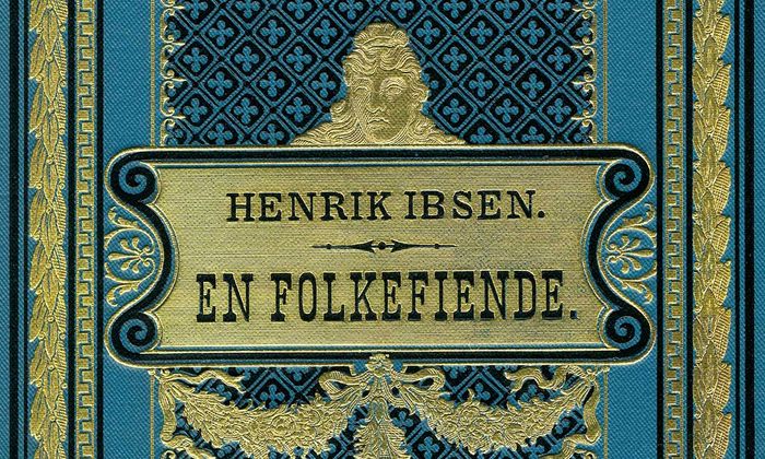 En folkefiende av Henrik Ibsen omslag
