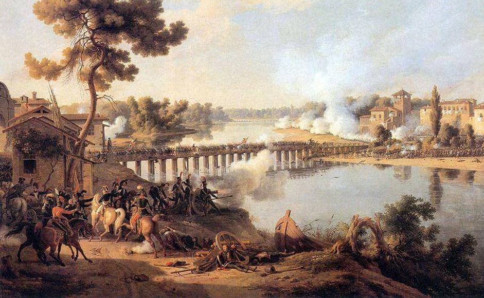 Slaget ved Lodi, malt av Louis-François Lejeune