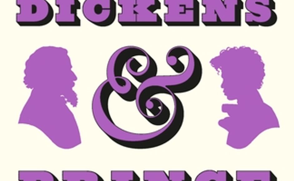 Fra omslaget til Nick Hornbys bok Dickens & Prince