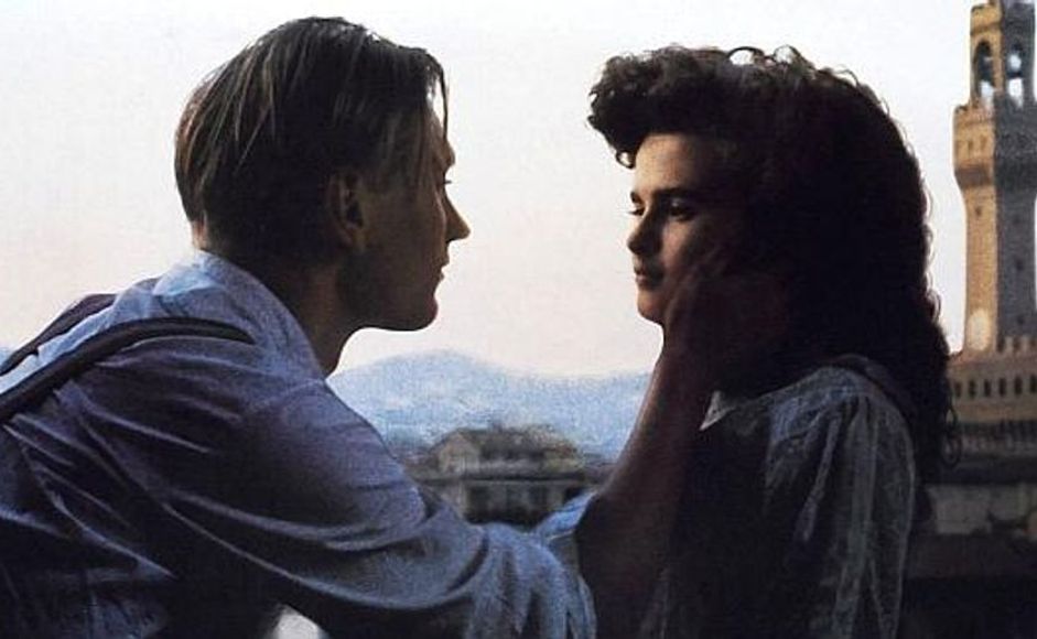 Et rom med utsikt Julian Sands og Helena Bonham Carter
