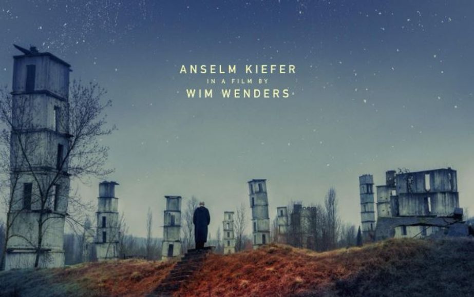 Utsnitt fra plakat til dokumentarfilmen Anselm av Wim Wenders.
