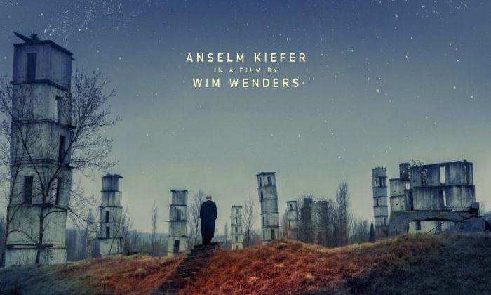 Utsnitt fra plakat til dokumentarfilmen Anselm av Wim Wenders.
