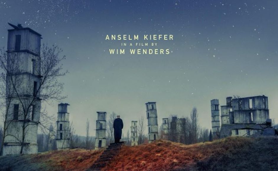 Utsnitt fra plakat til dokumentarfilmen Anselm av Wim Wenders.