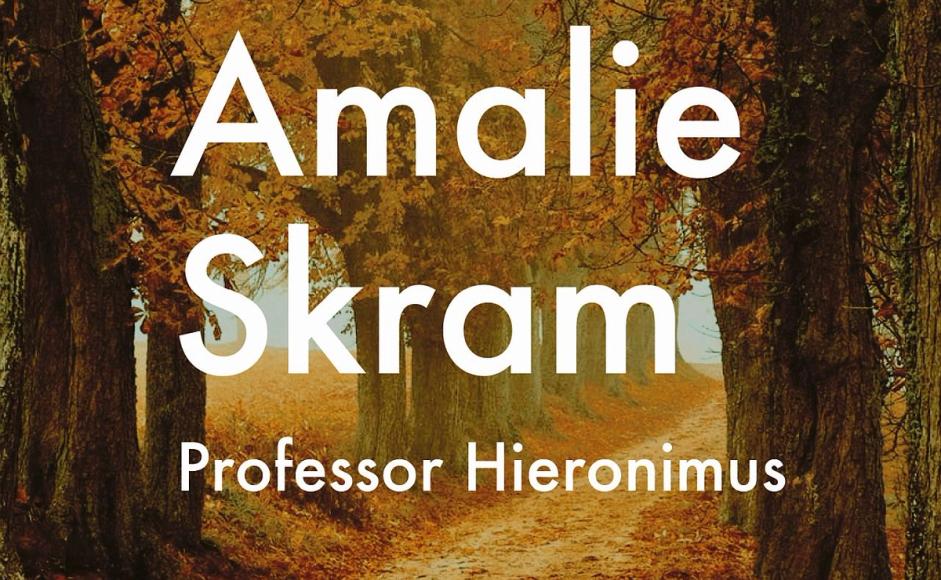 Professor Hieronmus av Amalie Skram omslag