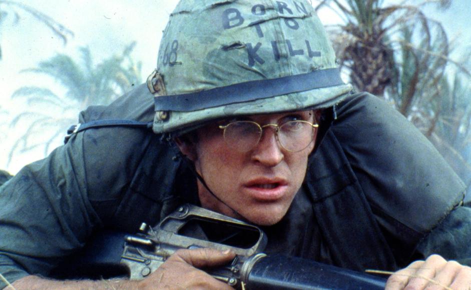 Matthew Modine i filmen Full metal jacket av Stanley Kubrick