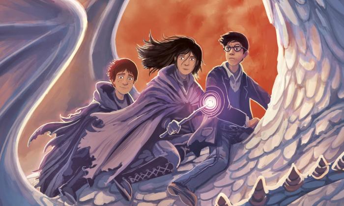 Harry Potter og dødstalismanene forside