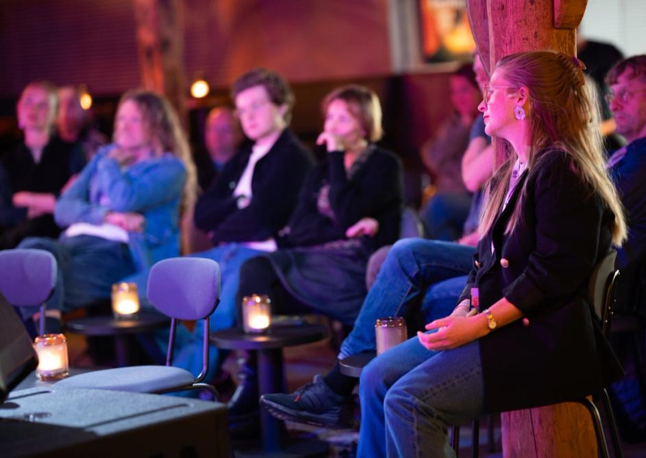 Publikum på Kapittel 2025.