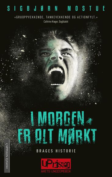 Forsiden av boken I morgen er alt mørkt av Sigbjørn Mostue