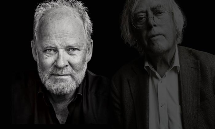 Sammensatt bilde av Alf van der Hagen og Dag Solstad