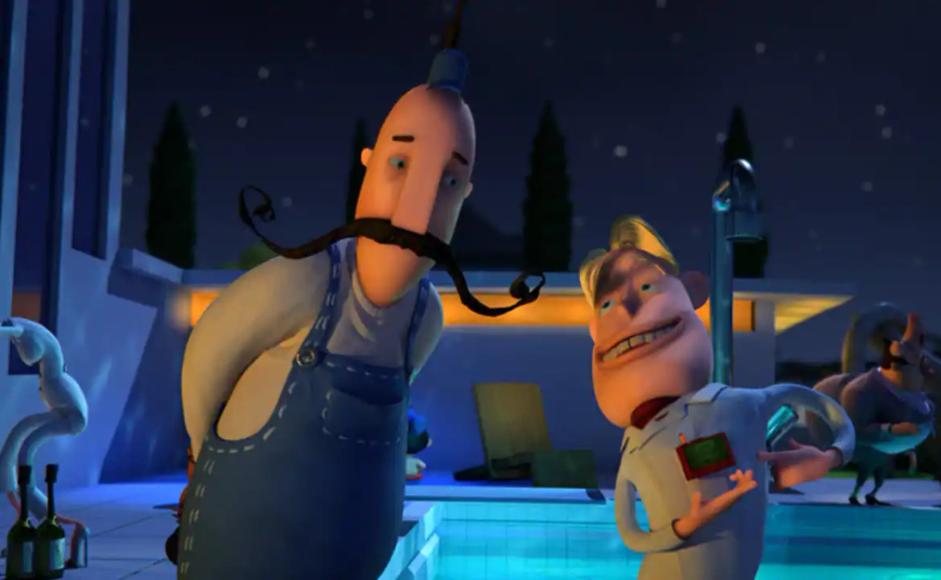 Stillbilde fra filmen Kurt blir grusom