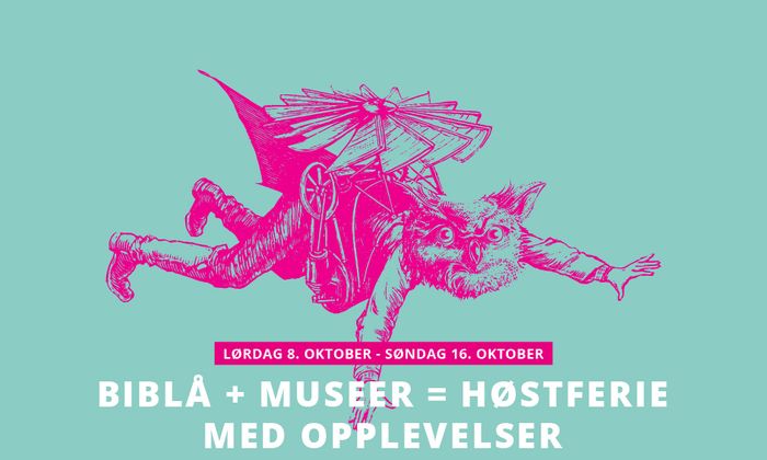 En ugle flyr. Biblå + museer = høstferie med opplevelser