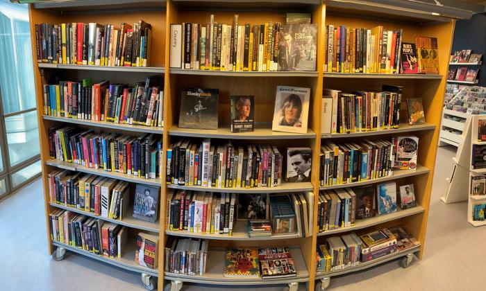 Country bibliotek boksamling Sølvberget Musikkbiblioteket
