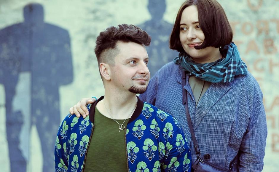 Ekteparet Romana Romanyshyn og Andriy Lesiv