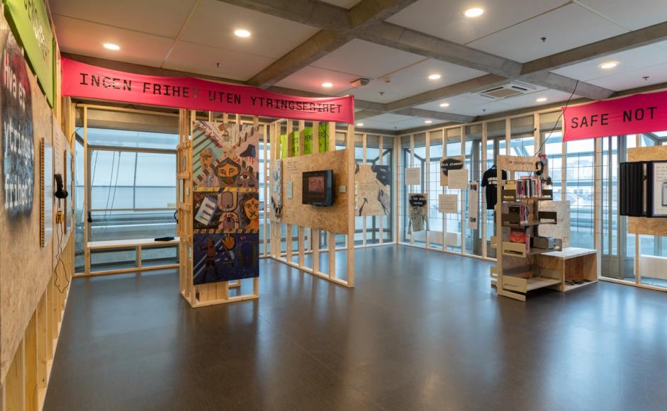 USENSURERT utstilling. Foto: Erik Sæter Jørgensen