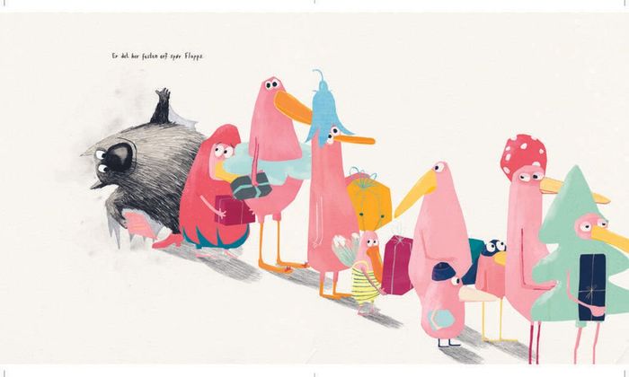 Bilde fra Fuglefesten av Alice Bjerknes Lima de Faria