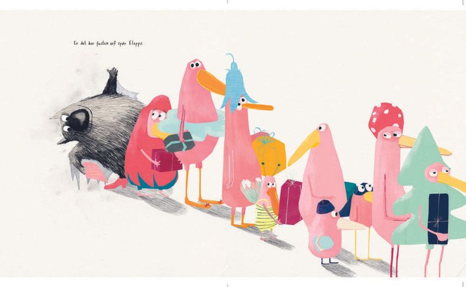 Bilde fra Fuglefesten av Alice Bjerknes Lima de Faria