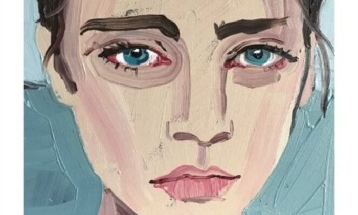 Fra forsiden av boka Blue sisters av Coco Mellors