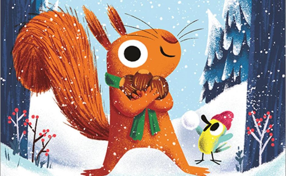 Forside av boken The snow thief