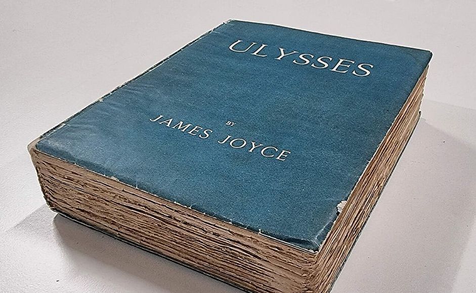 Ulysses av James Joyce førsteutgave fra 1922